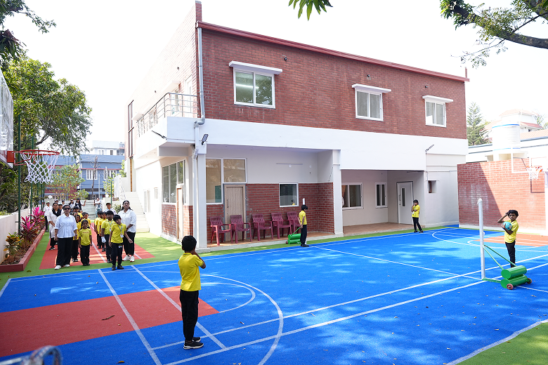 Sports Ground – School campus basketball court